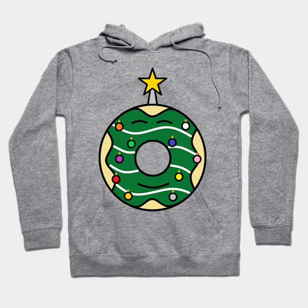 The Christmas Tree Donut Hoodie by Bubba Creative